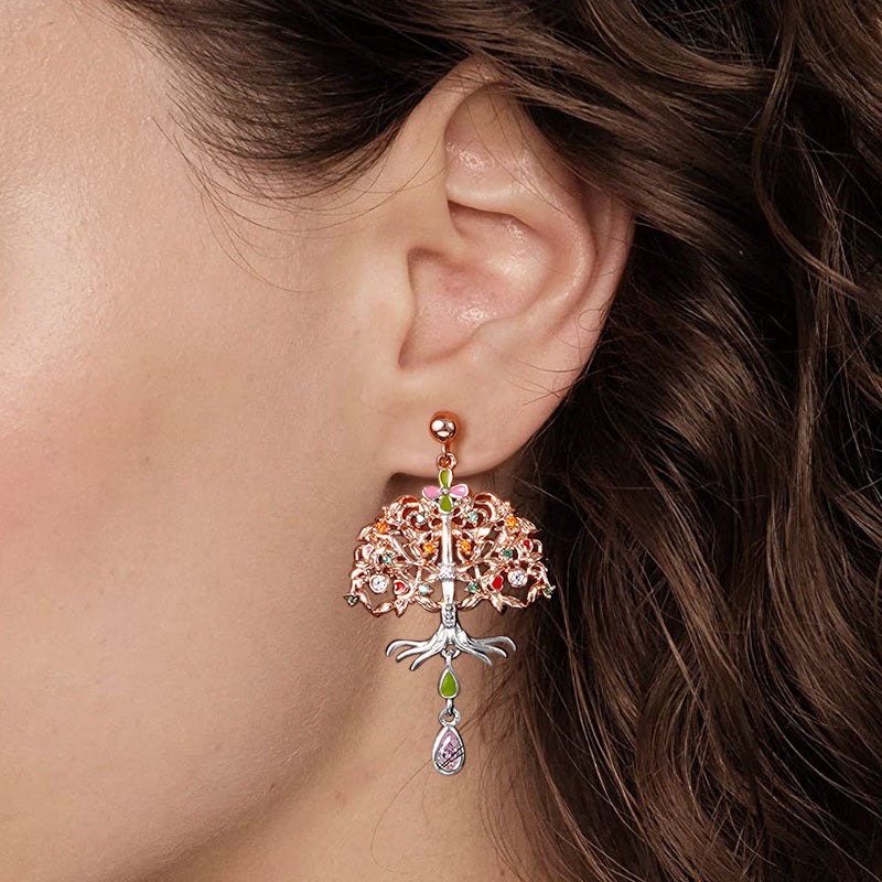 Gnoce Tree of Life Dangle Earrings_3