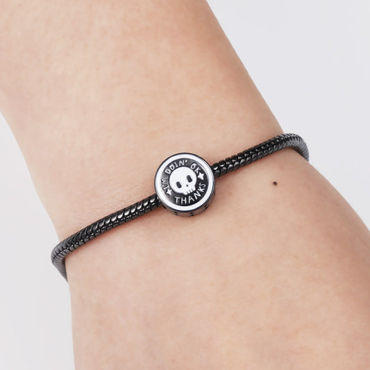 Gnoce The Sad Ghost Club-Skelly Skull Charm_3