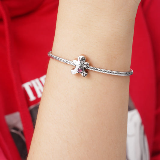 Gnoce Skeleton Gingerbread Man Charm_3