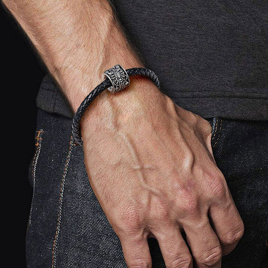 Gnoce Scorpion Men's Vintage Charm Platinum-plated Silver Blend_5