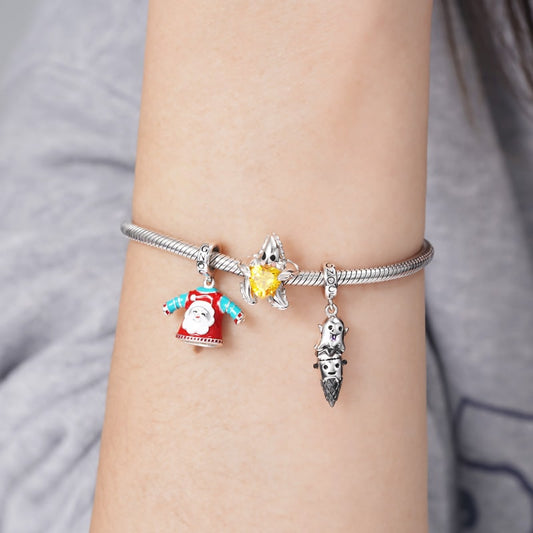 Gnoce Halloween Ghost Ice Cream Cone Charm_3