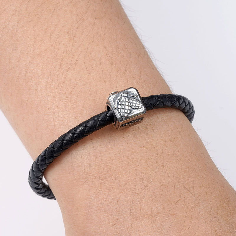 Gnoce Grenade Vintage Charm Platinum-plated Silver Blend_5