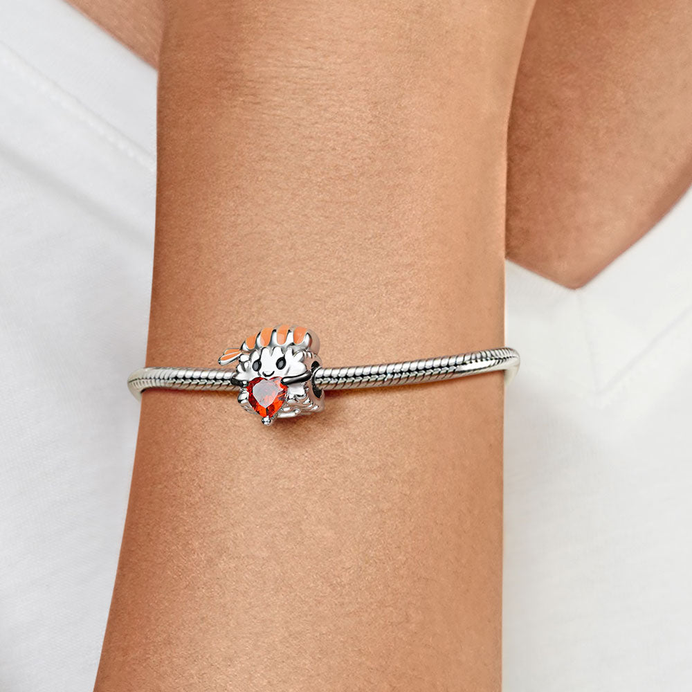 Gnoce Delicious Sushi Roll Embraces Heart Charm_5