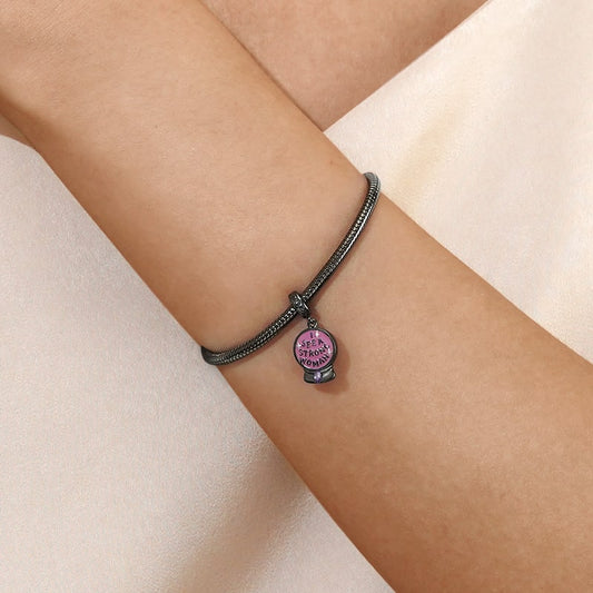 Gnoce Woman Power Personalized Photo Charm_4