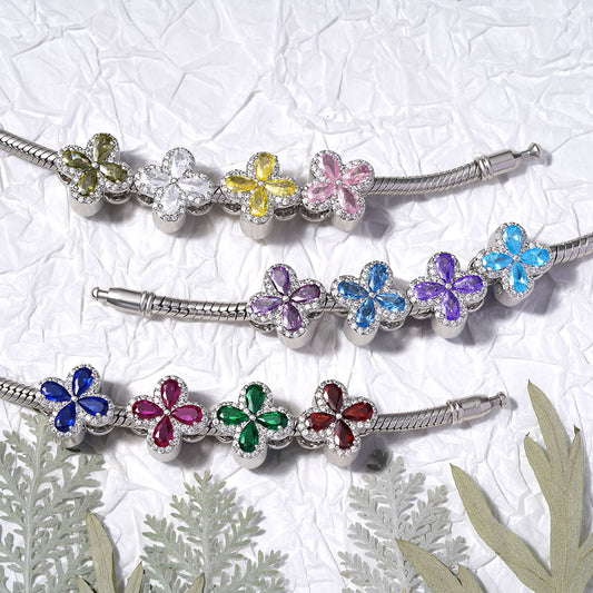 Gnoce Lucky Clover Birthstone Basic Charm_5