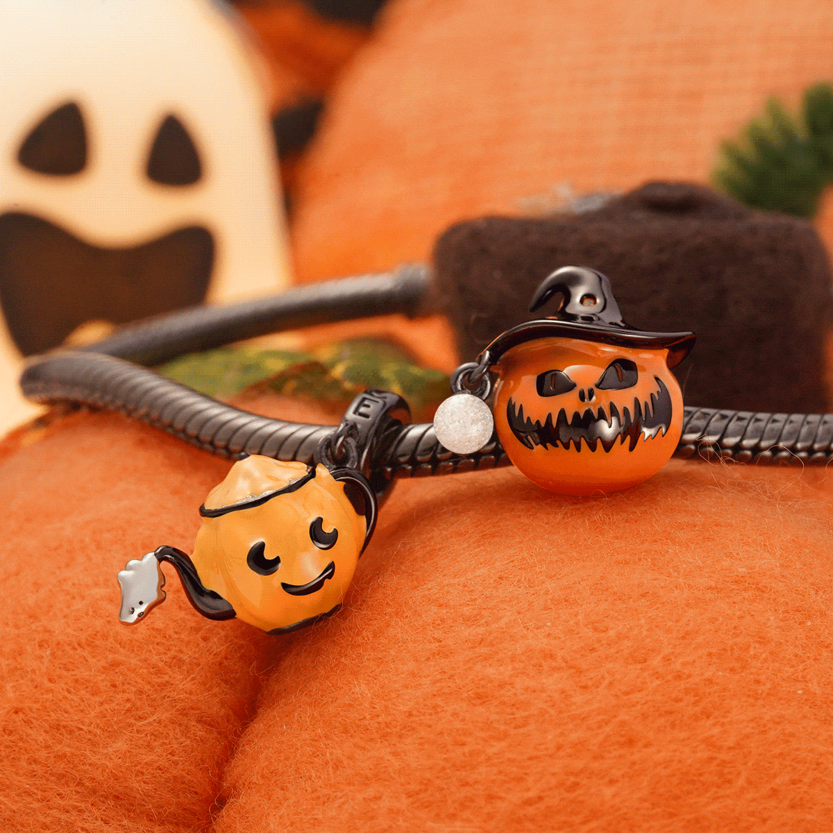 Gnoce Halloween Pumpkin Coffee Pot Charm_4