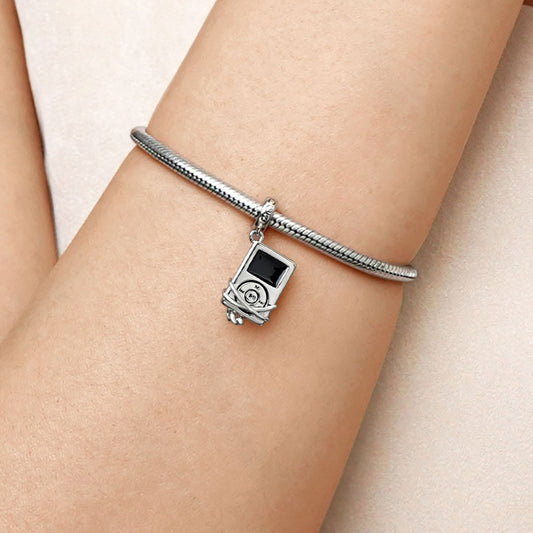 Gnoce MP3 Charm Platinum-plated Silver Blend_5
