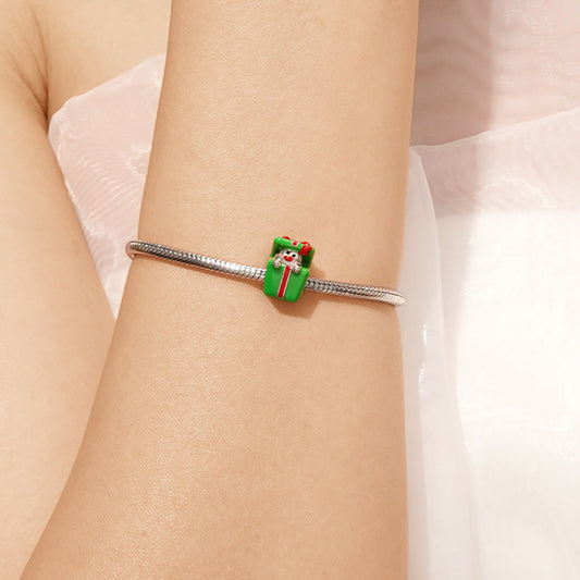 Gnoce Christmas Elk Gift Box Charm_4