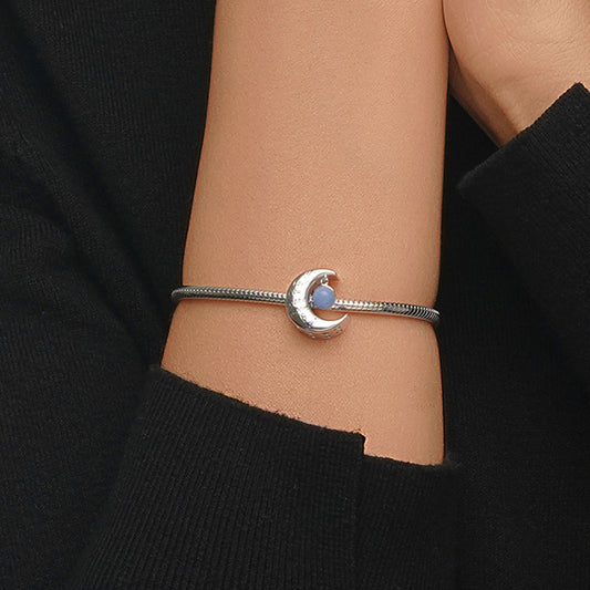 Gnoce Moon Glow in the Dark Charm Platinum-plated Silver Blend_6