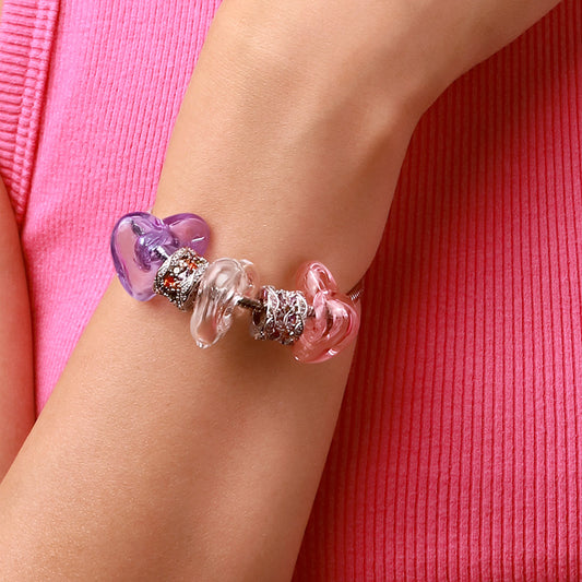 Gnoce Multicolor Essential Oils Perfume Diffuser Heart-shape Charm_6