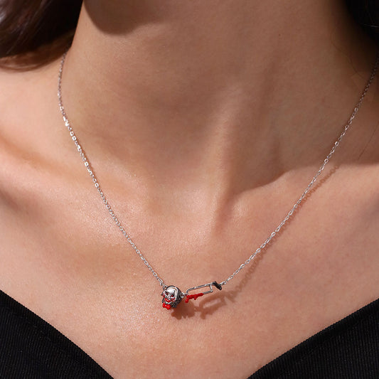 Gnoce Horror SAW Billy Necklace_6