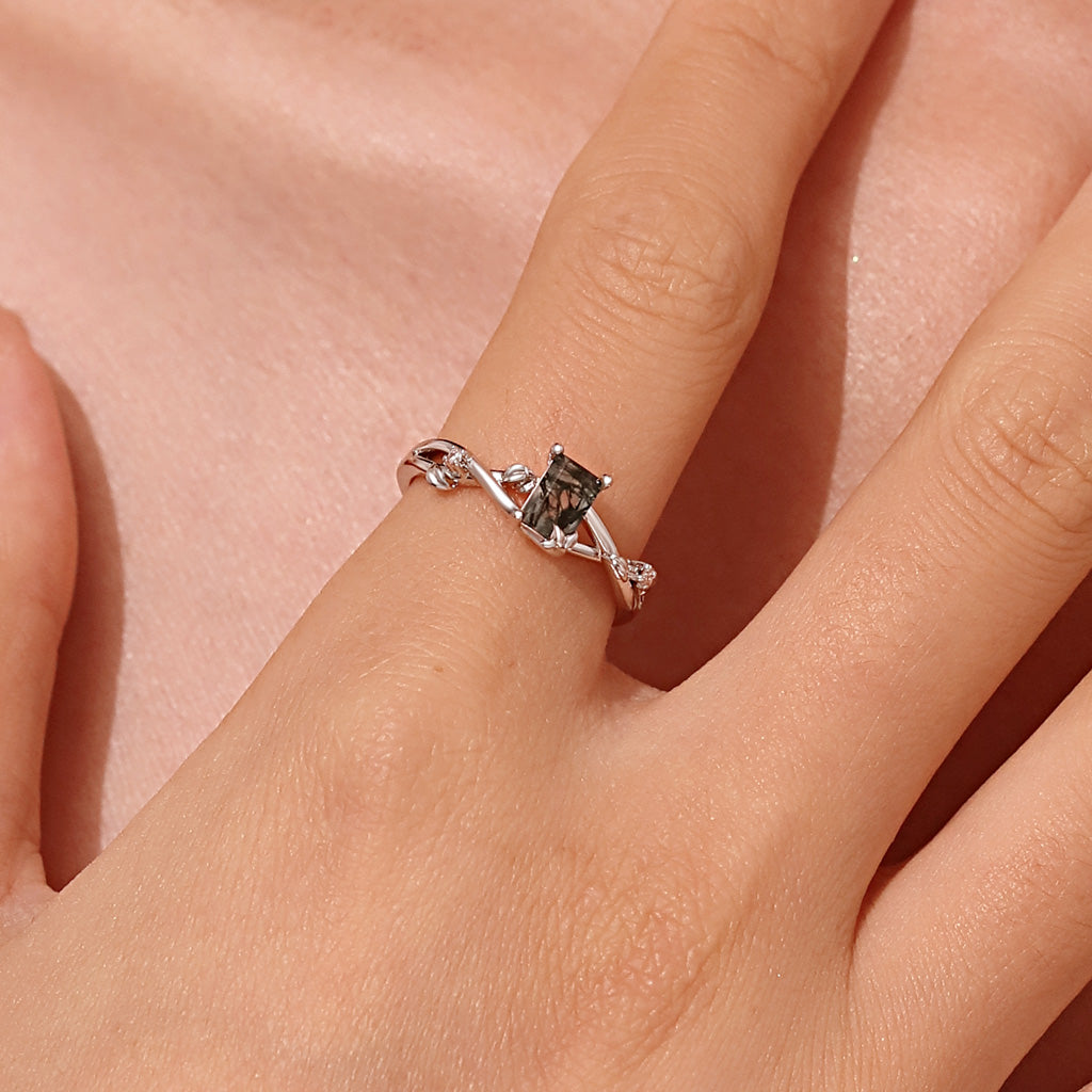 Gnoce Vine Moss Agate Solitaire Ring_5