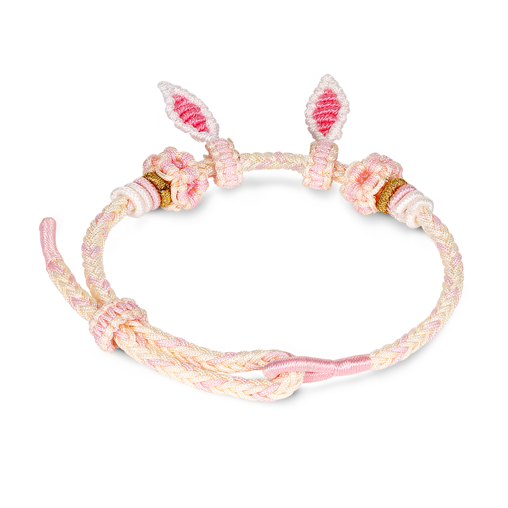 Gnoce Rabbit Ears Detachable Hand-woven Bracelet_1