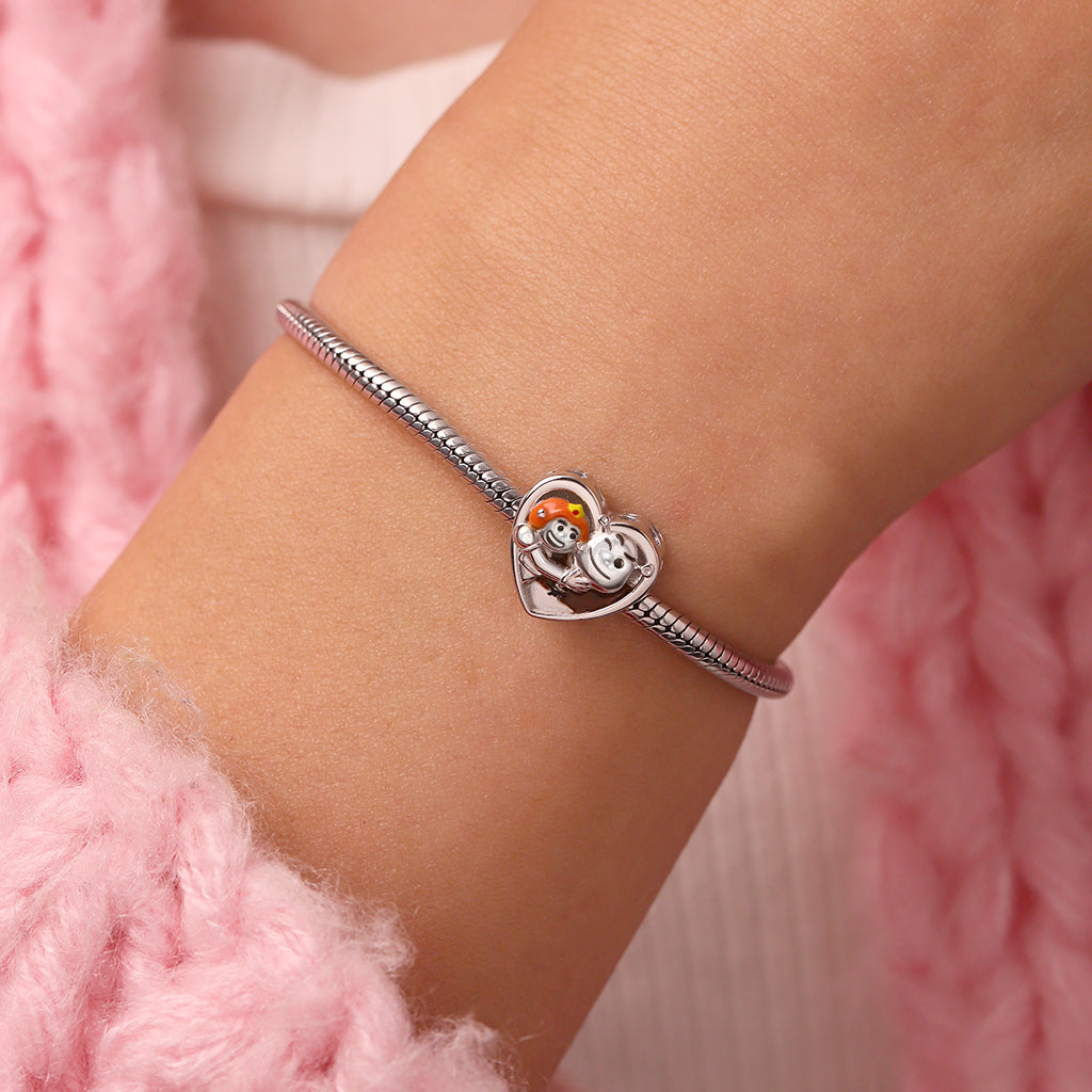 Gnoce Shrek & Fiona Heart Charm_5