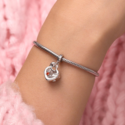 Gnoce Wireless LED Light Love Charm Platinum-plated Silver Blend_8