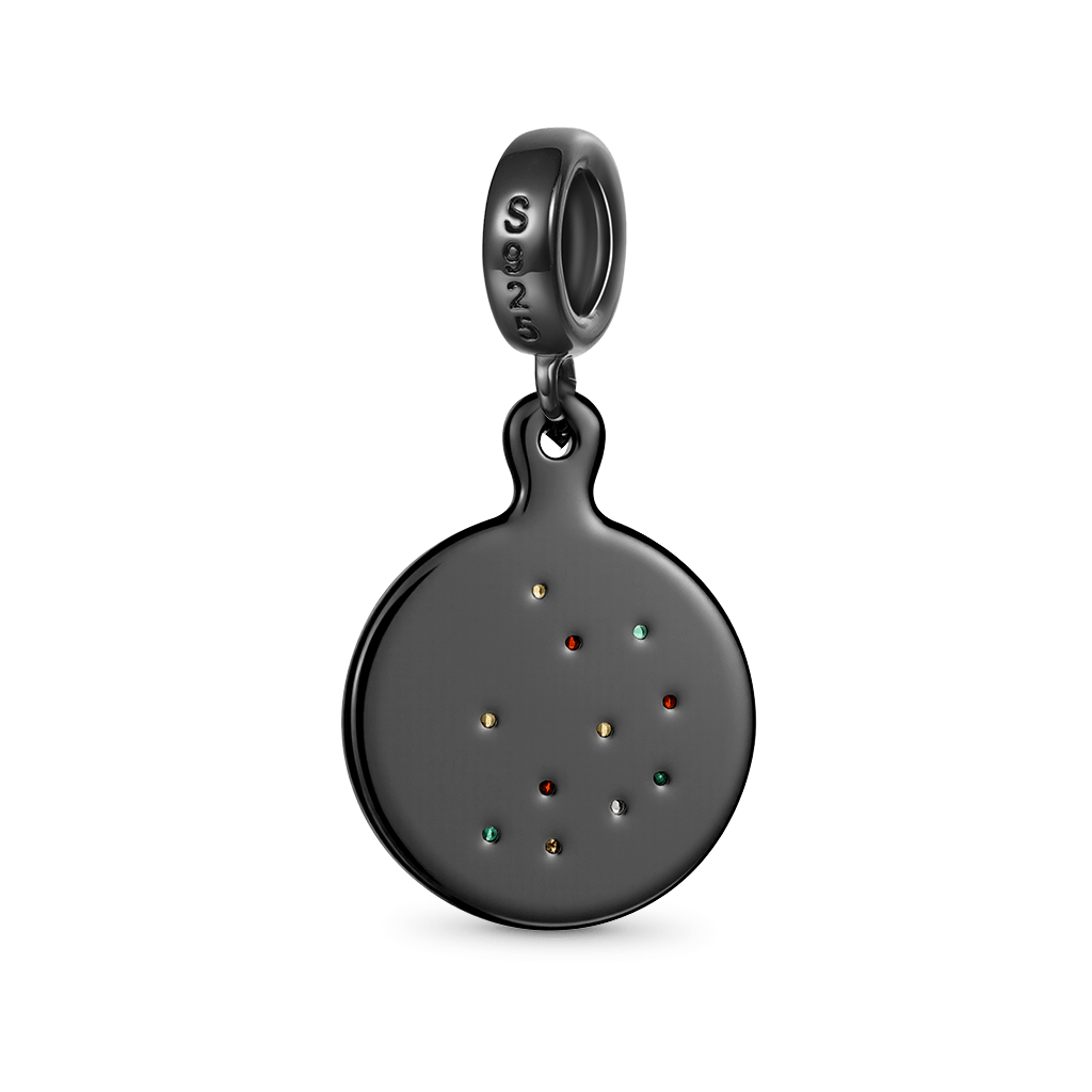 Gnoce Iron Plate Pizza Charm_5