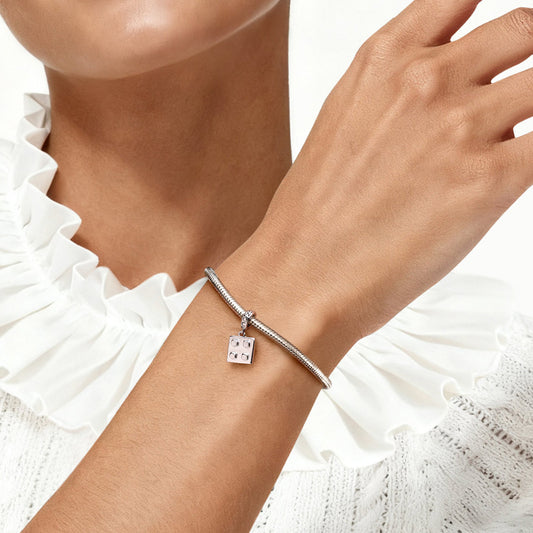 Gnoce Building Blocks Charm Platinum-plated Silver Blend_2