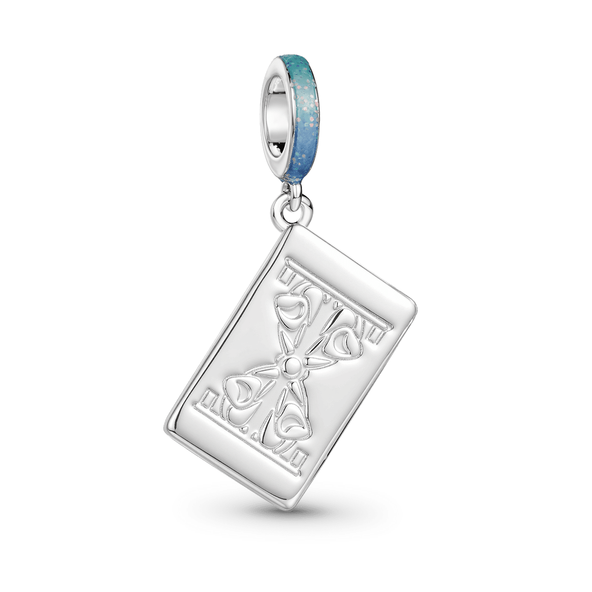 Gnoce Justice Tarot Glow-in-the-Dark Charm Platinum-plated Silver Blend_6