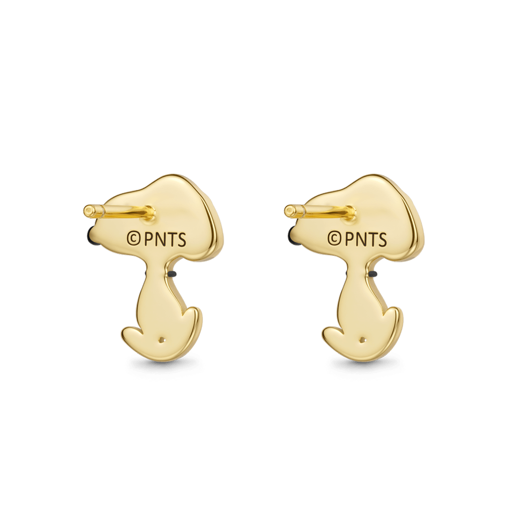 Gnoce Peanuts Snoopy Stud Earrings_4