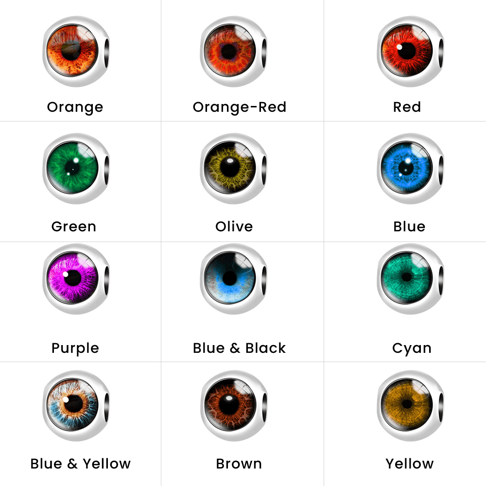 Gnoce Luminous Eye Bead Glow-In-Dark Charm_7