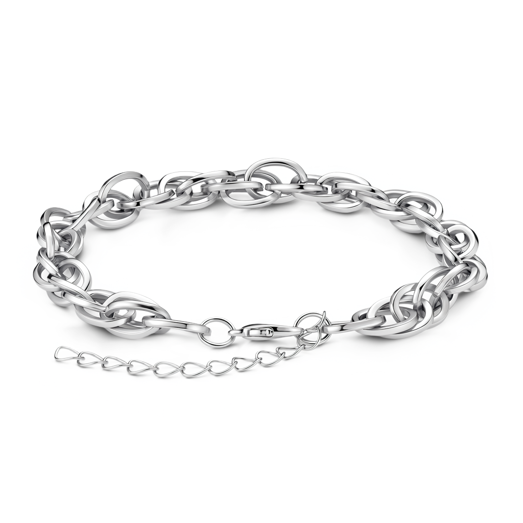 Gnoce Trendy Versatile Link Chain Bracelet_4