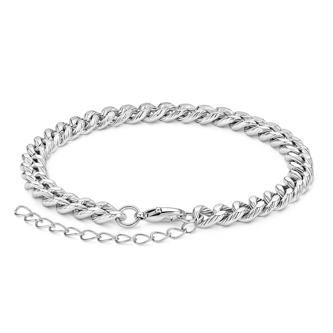 Gnoce Twisted Rope Chain Bracelet_4