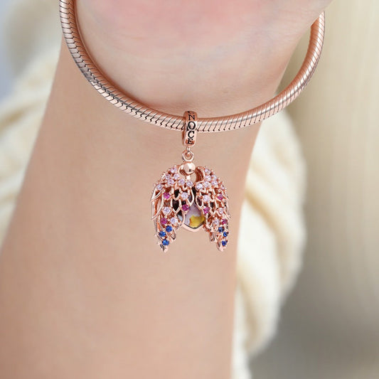 Gnoce Heart Wings Photo Charm_3