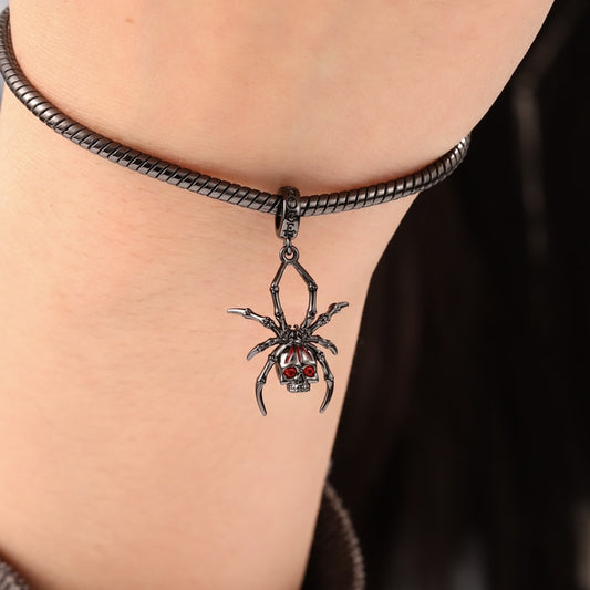 Gnoce Spider Skull Charm_3