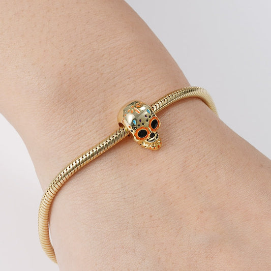 Gnoce Mexican Style Skull Charm_3