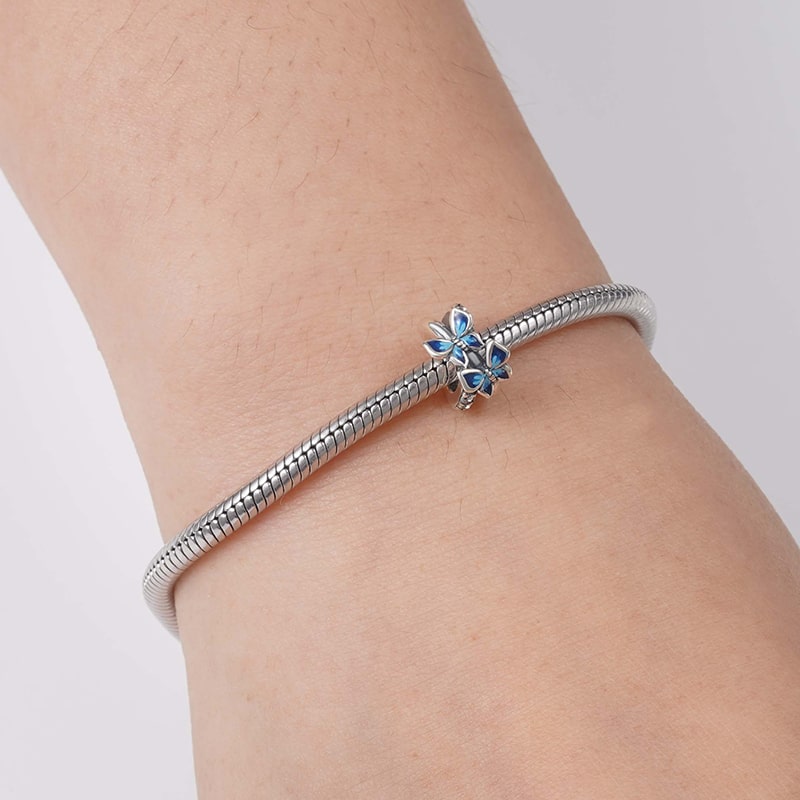 Butterfly Charm Bead Sterling Silver_3