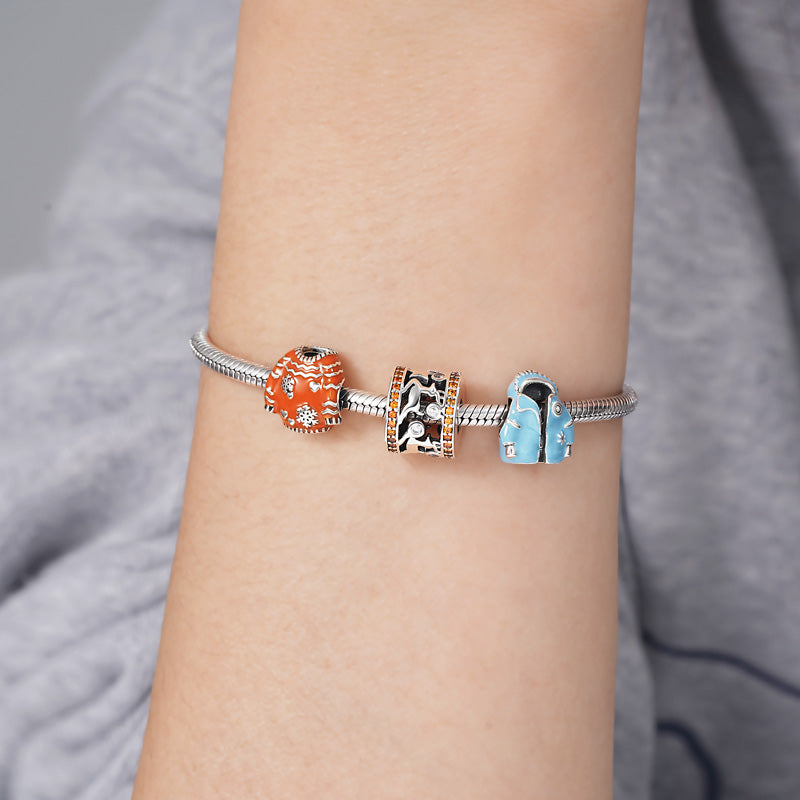 Christmas Sweater Charm Bead 925 Sterling Silver_3