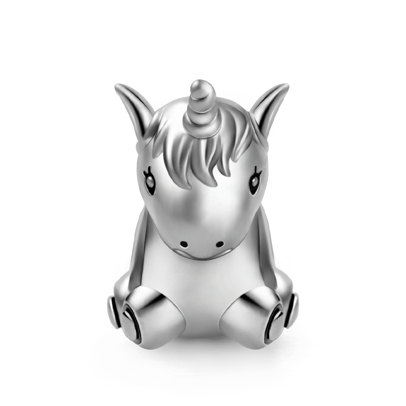 Unicorn Charm Bead 925 Sterling Silver_1
