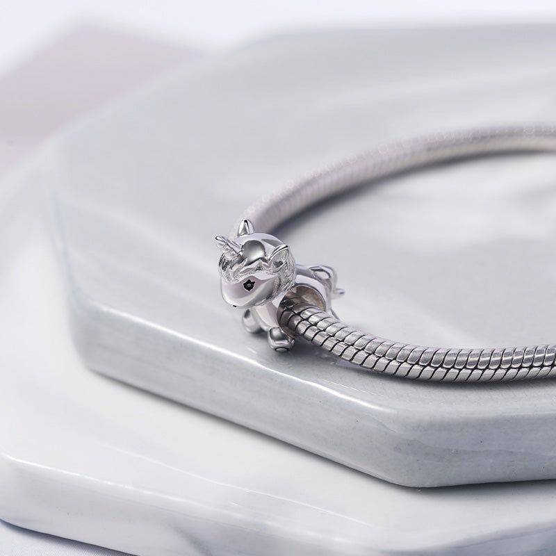 Unicorn Charm Bead 925 Sterling Silver_2