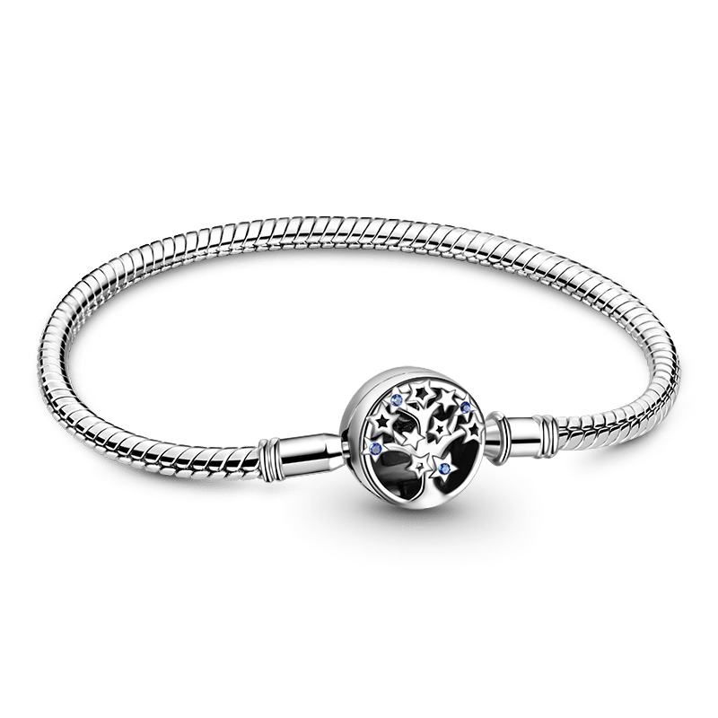 Gnoce Tree of Life Basic Snake Chain Bracelet_1
