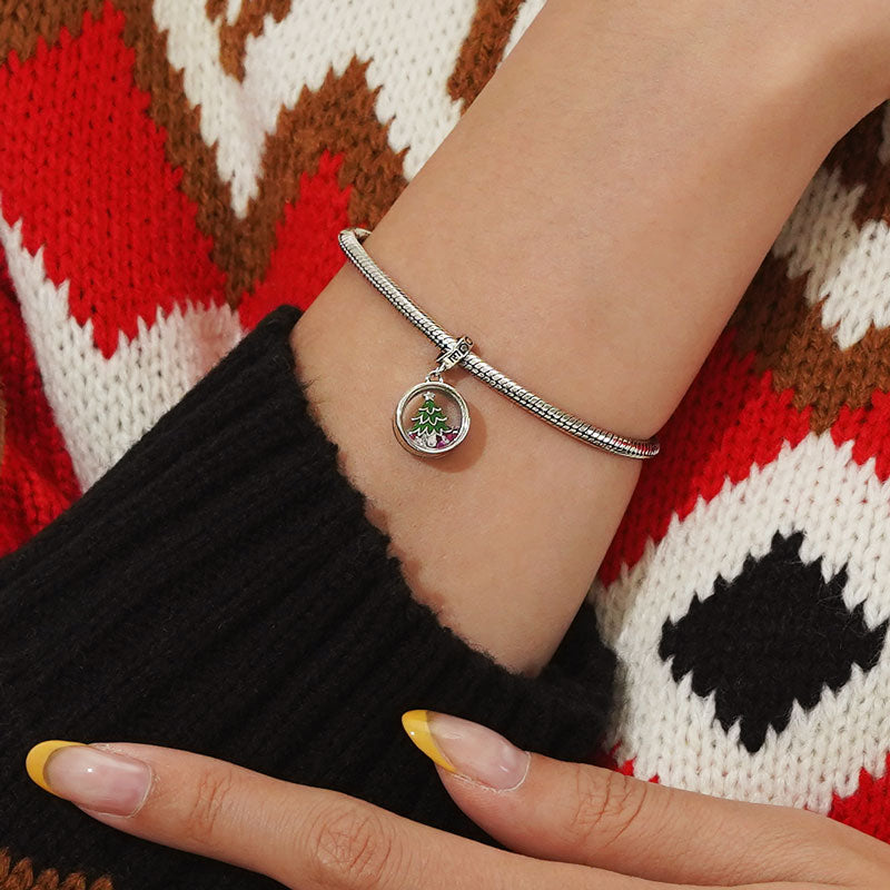 Gnoce Christmas Tree Gift Pendant Dangle Charm_4