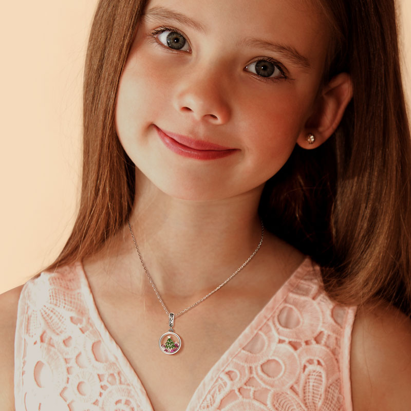 Gnoce Christmas Tree Gift Pendant Dangle Charm_5