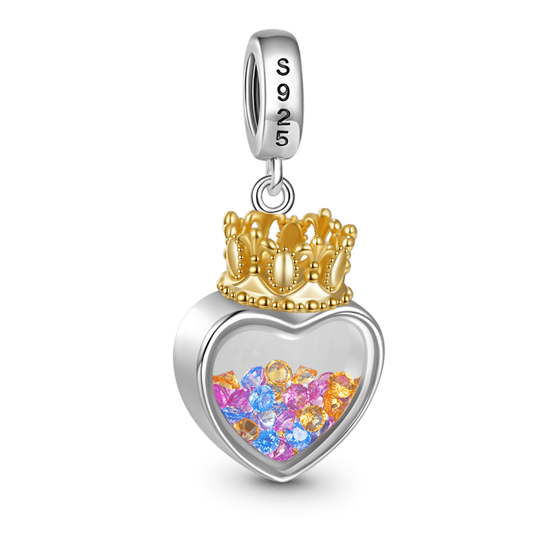 Gnoce Queen of My Heart Pendant Dangle Charm_2