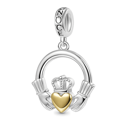Gnoce Claddagh Pendant Dangle Charm_1