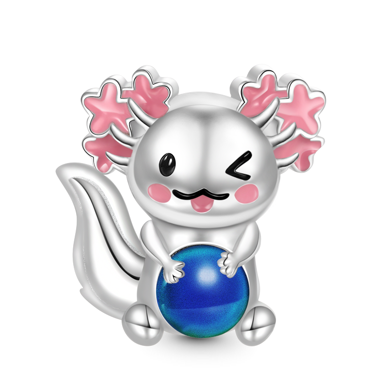 Gnoce Magical Mexican Axolotl Mood Charm_2