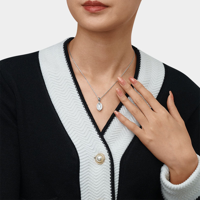 Gnoce Virgin of Guadalupe Charm Platinum-plated Silver Blend_6