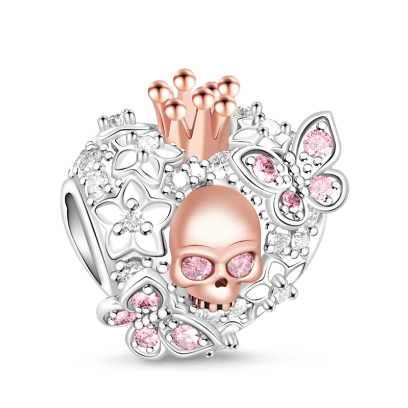Gnoce Skull Queen Butterfly Charm_1
