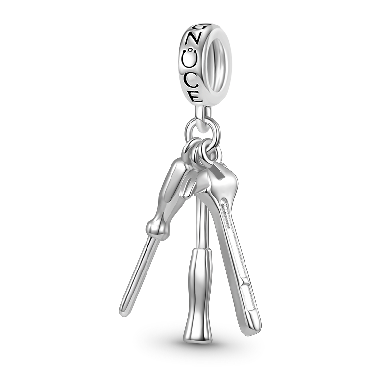 Gnoce Household Tools Triple Set Charm Platinum-plated Silver Blend_1