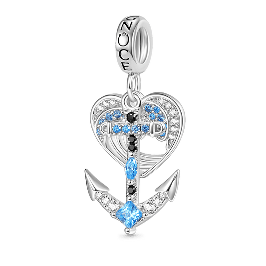 Gnoce Anchor Dangling Marine Pendant Dangle Charm_1