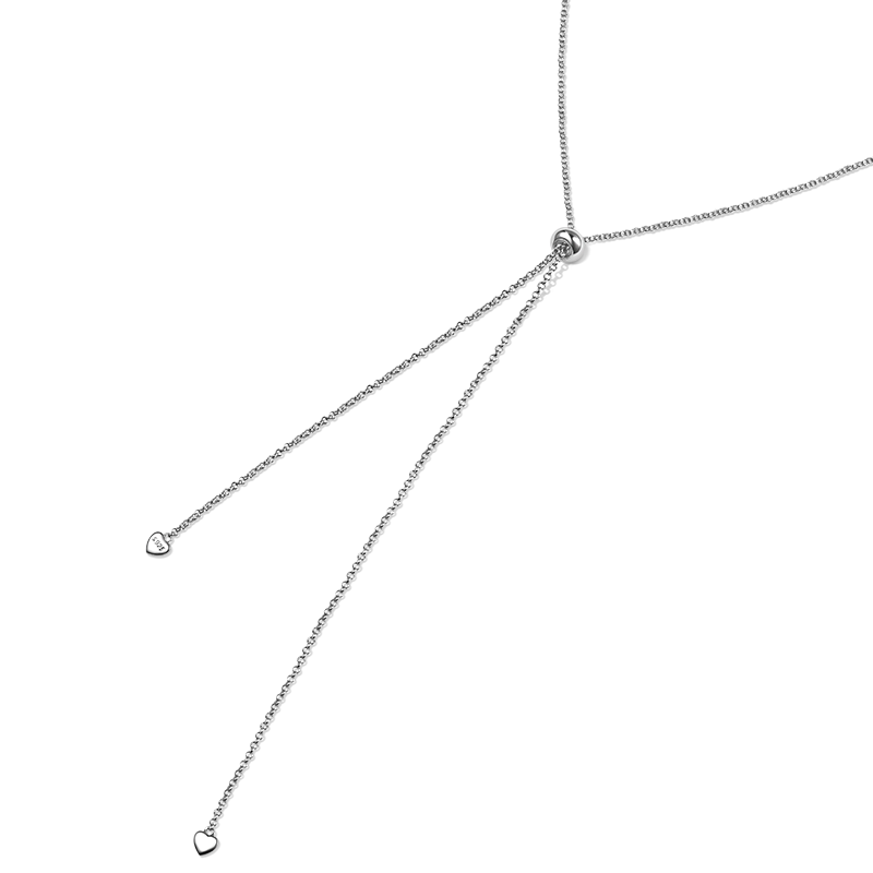 Gnoce Pearl Shaped Chain Necklace Fit for Beads_4