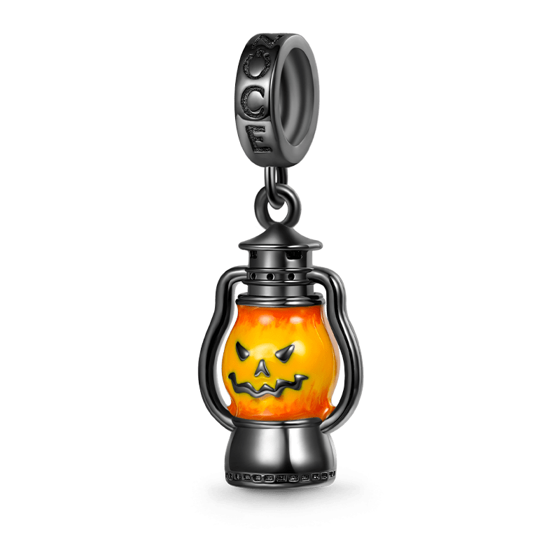 Gnoce Halloween Pumpkin Lantern Pendant Dangle Charm_1