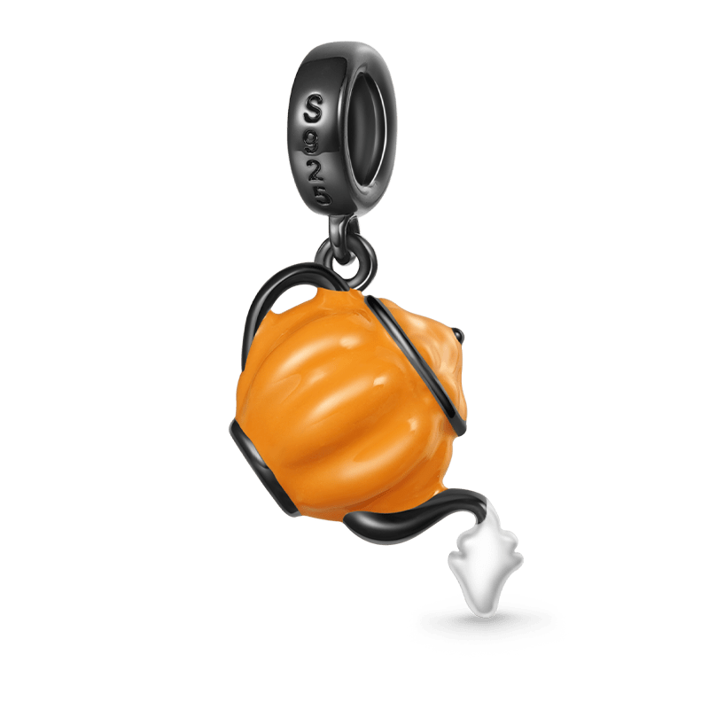 Gnoce Halloween Pumpkin Coffee Pot Charm_2