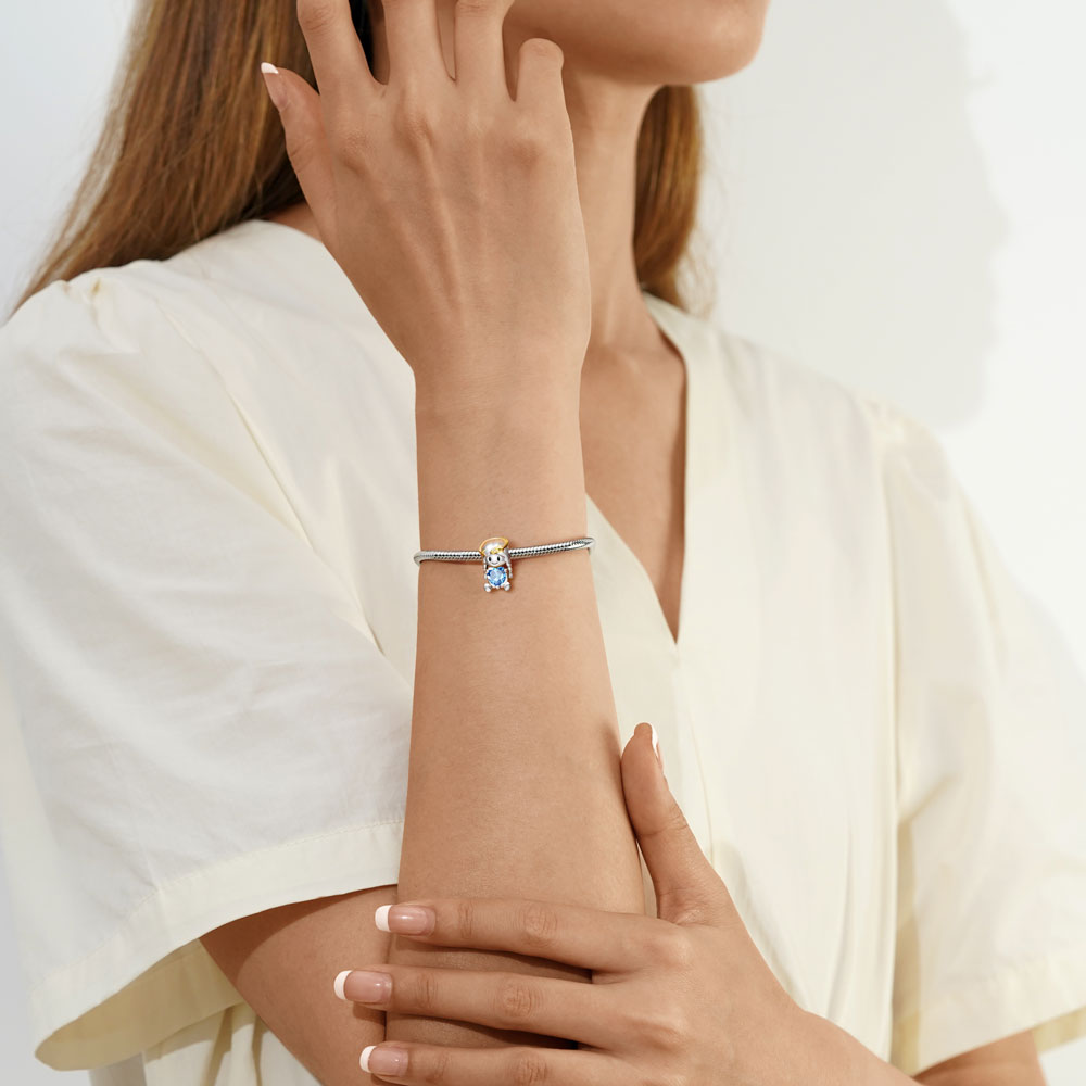 Gnoce Sagittarius Constellation Embraces Heart Gem Charm_4