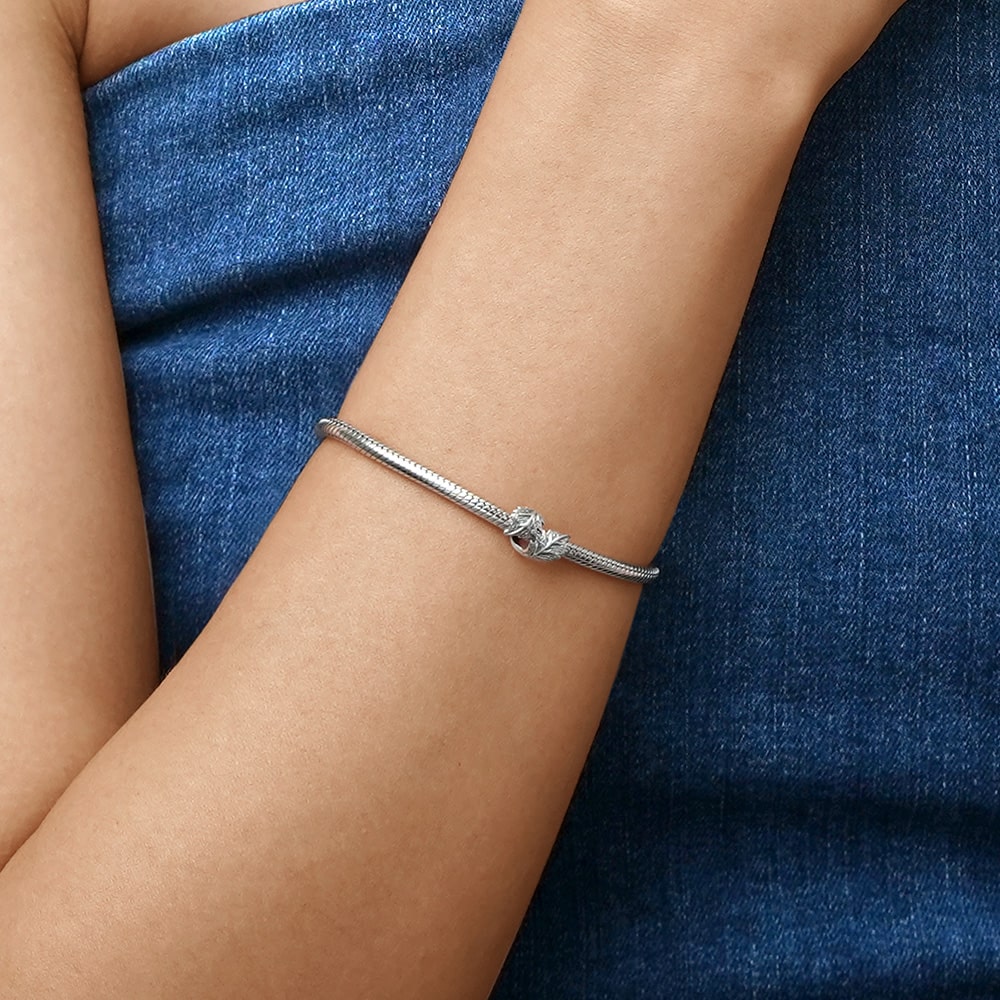 Gnoce Vintage Leaf Textured Charm_5