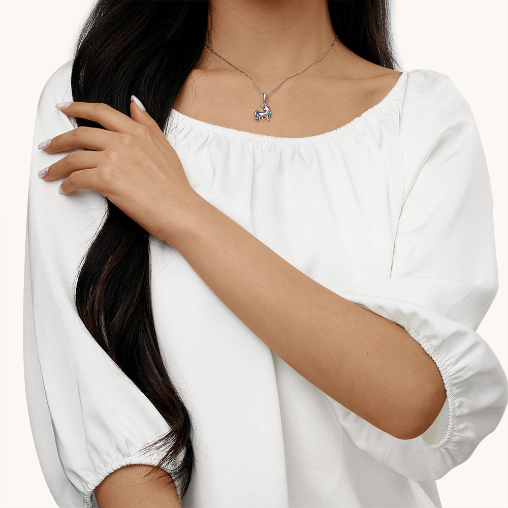 Gnoce Unicorn Pendant Dangle Charm_6