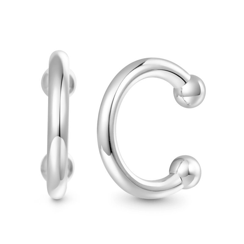 Gnoce Ear Cuffs Curved Earrings_3